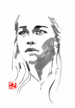 Obra contemporánea nombrada « daenerys », Hecho por PECHANE SUMIE