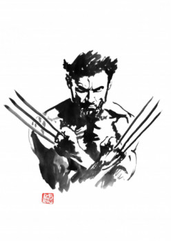 Obra contemporánea nombrada « wolverine », Hecho por PECHANE SUMIE