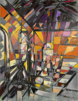 Obra contemporánea nombrada « Atelier rêvé », Hecho por GENEVIèVE NORMAND