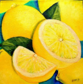 Obra contemporánea nombrada « Citrons », Hecho por ARNOLD