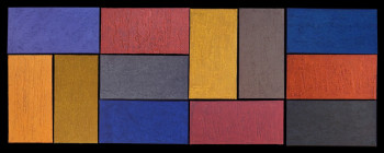 Obra contemporánea nombrada « vibration », Hecho por YVES GEERAERTS