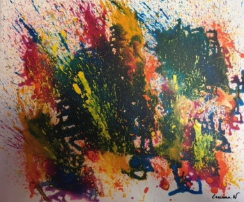 Obra contemporánea nombrada « Holi Holi », Hecho por ERACAMA