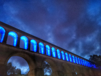 Aqueduc night En el sitio ARTactif