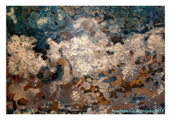 Obra contemporánea nombrada « ABSTRACTION 2018 N3 », Hecho por ASGRAPHE2023