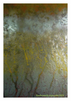 Obra contemporánea nombrada « ABSTRACTION 2018 N4 », Hecho por ASGRAPHE2023
