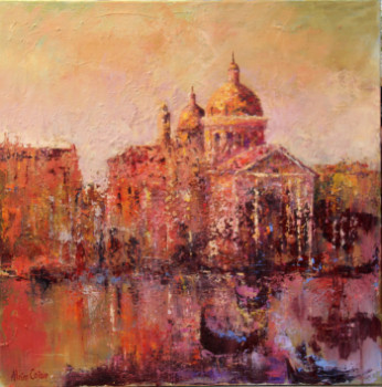 Obra contemporánea nombrada « San Giorgio Maggiore 2 », Hecho por ALAIN COJAN