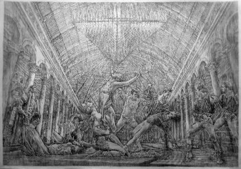 Obra contemporánea nombrada « Passion au dela des frontières », Hecho por WALID LEMKECHER
