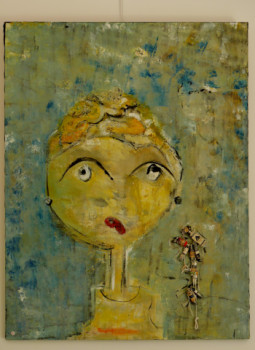 Obra contemporánea nombrada « portrait », Hecho por BéATRICE D