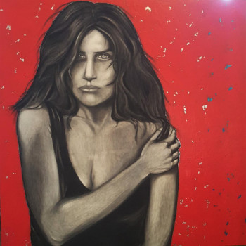 Obra contemporánea nombrada « Rebecca », Hecho por EMMAART