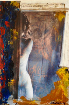 Obra contemporánea nombrada « nu 2 », Hecho por ROEMY