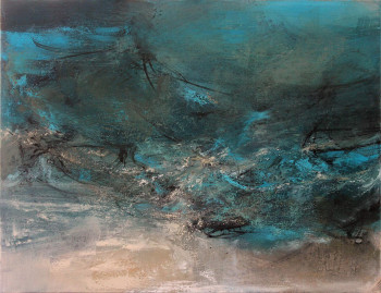 Obra contemporánea nombrada « 18-02-14 », Hecho por RAYMOND ATTANASIO