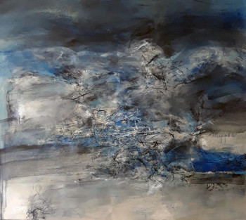 Obra contemporánea nombrada « 17-11-07 », Hecho por RAYMOND ATTANASIO