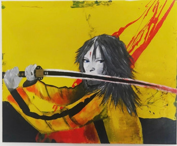 Obra contemporánea nombrada « kill Bill  », Hecho por MELICOLOR