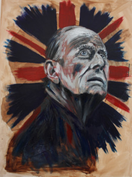 Obra contemporánea nombrada « Prince Philip », Hecho por CLEMENCE POWNEY