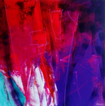 Obra contemporánea nombrada « REVE ACIDULE I », Hecho por MIREILLE MAURY