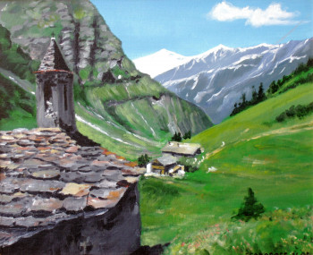 Obra contemporánea nombrada « Maurienne », Hecho por ANDRé FEODOROFF