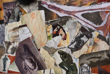 Obra contemporánea nombrada « L'artiste et son modèle 1 », Hecho por PIERRE BONNECARRERE