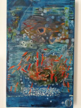 Obra contemporánea nombrada « Détail marin (2019) », Hecho por FAHIMA BOUBIA... NU
