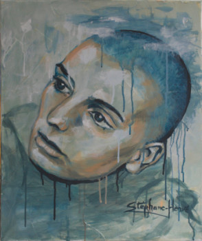 Obra contemporánea nombrada « Sinead O'Connor », Hecho por STéPHANE-HERVé