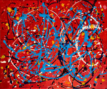 Obra contemporánea nombrada « Happy mind », Hecho por ARTY_MARIE