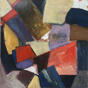 Obra contemporánea nombrada « carres et autres », Hecho por MARYSE DAVETTE