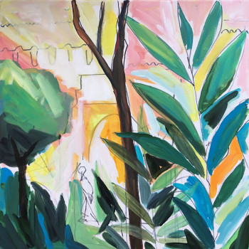 Obra contemporánea nombrada « PALAIS 2 », Hecho por SYLVIE GALARD