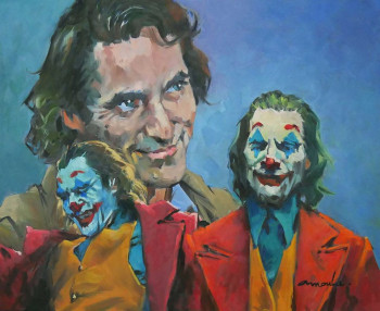 Obra contemporánea nombrada « Joker  VENDU », Hecho por ARNOULD   -