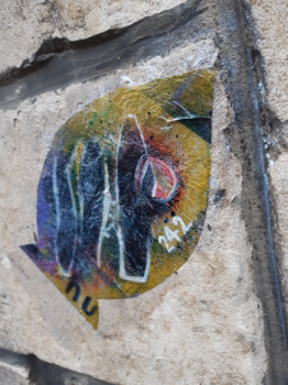 Obra contemporánea nombrada « Poisson 242 », Hecho por FAHIMA BOUBIA... NU