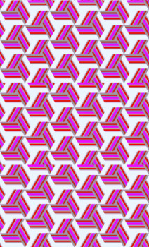 Obra contemporánea nombrada « MOTIF TISSUS N°31 », Hecho por DEKORTRONIK
