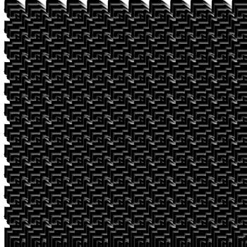 Obra contemporánea nombrada « MOTIF TISSUS N°35 », Hecho por DEKORTRONIK