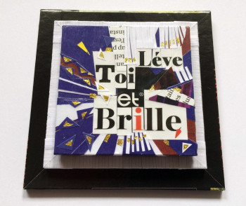 Obra contemporánea nombrada « Lève toi et brille 2 », Hecho por BALDISSERRI VéRONIQUE