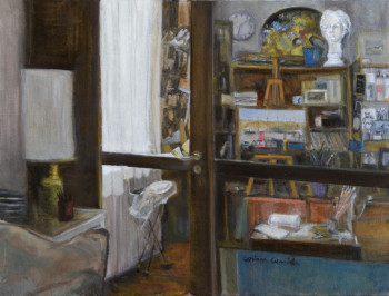 Obra contemporánea nombrada « atelier 1 », Hecho por CORINNE QUIBEL