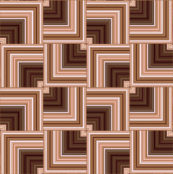 Obra contemporánea nombrada « MOTIFMOQUET N°91 », Hecho por DEKORTRONIK