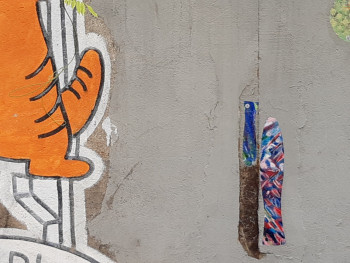 Obra contemporánea nombrada « Poisson 206 », Hecho por FAHIMA BOUBIA... NU