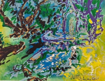 Obra contemporánea nombrada « MEDITATIONS », Hecho por MARIE-PIERRE ESTEVE