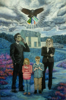 Obra contemporánea nombrada « L'Eglise de la Sainte Consommation », Hecho por FRANçOIS COMPAGNON