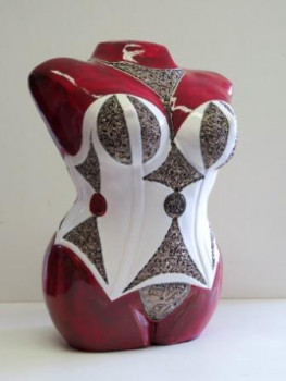 Obra contemporánea nombrada « "Corset Chic" », Hecho por MYR SCULPTURES