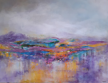 Obra contemporánea nombrada « ABONDANCE », Hecho por MIREILLE MAURY