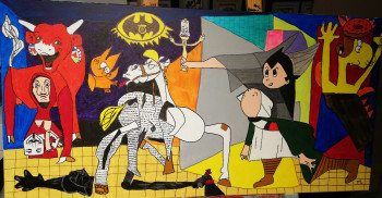 Obra contemporánea nombrada « Guernica », Hecho por MATTHEMARTISTE