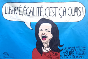 Obra contemporánea nombrada « Liberté, Égalité, c'est ça ouais ! », Hecho por THE_INSOMNIAQUE