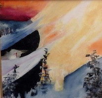 Obra contemporánea nombrada « Tempête », Hecho por MARILYN