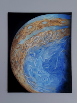 Obra contemporánea nombrada « Jupiter 2 », Hecho por S.