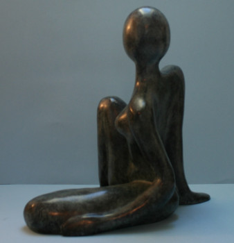 Obra contemporánea nombrada « la Belle - bronze N2 », Hecho por ISABELLE MOTTE