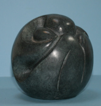 Obra contemporánea nombrada « Le Zen - bronze », Hecho por ISABELLE MOTTE