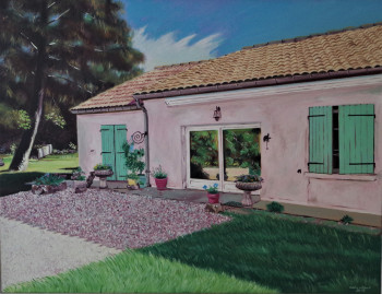 Obra contemporánea nombrada « Maison particulière. », Hecho por DIDIER SITAUD