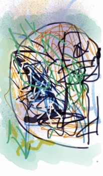 Obra contemporánea nombrada « untitled 49 », Hecho por DAVID SROCZYNSKI