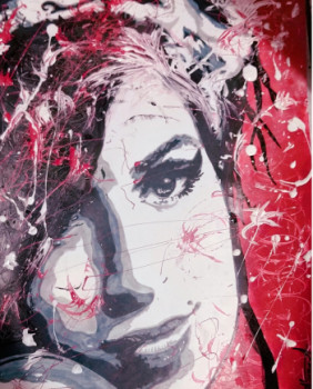 Obra contemporánea nombrada « Amy », Hecho por OMIKLY