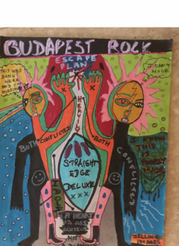 Obra contemporánea nombrada « budapest rock straight edge », Hecho por DAVID SROCZYNSKI