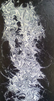 Obra contemporánea nombrada « black & blanc », Hecho por HAIFFEL G