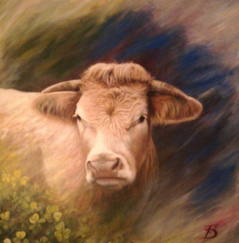 Obra contemporánea nombrada « L' amour vache », Hecho por FLORICA DRAGAN